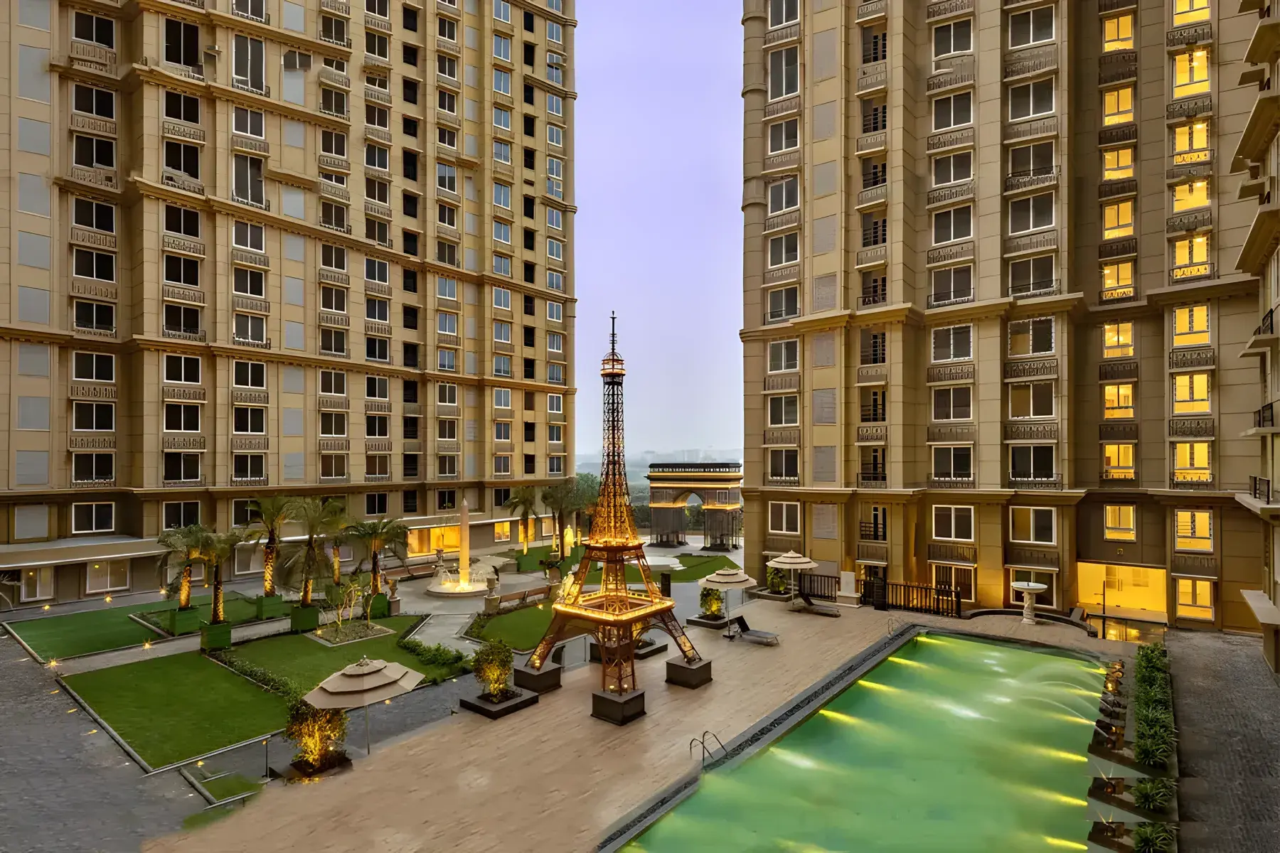 Luxury 2 Bhk home in Kanakia Paris