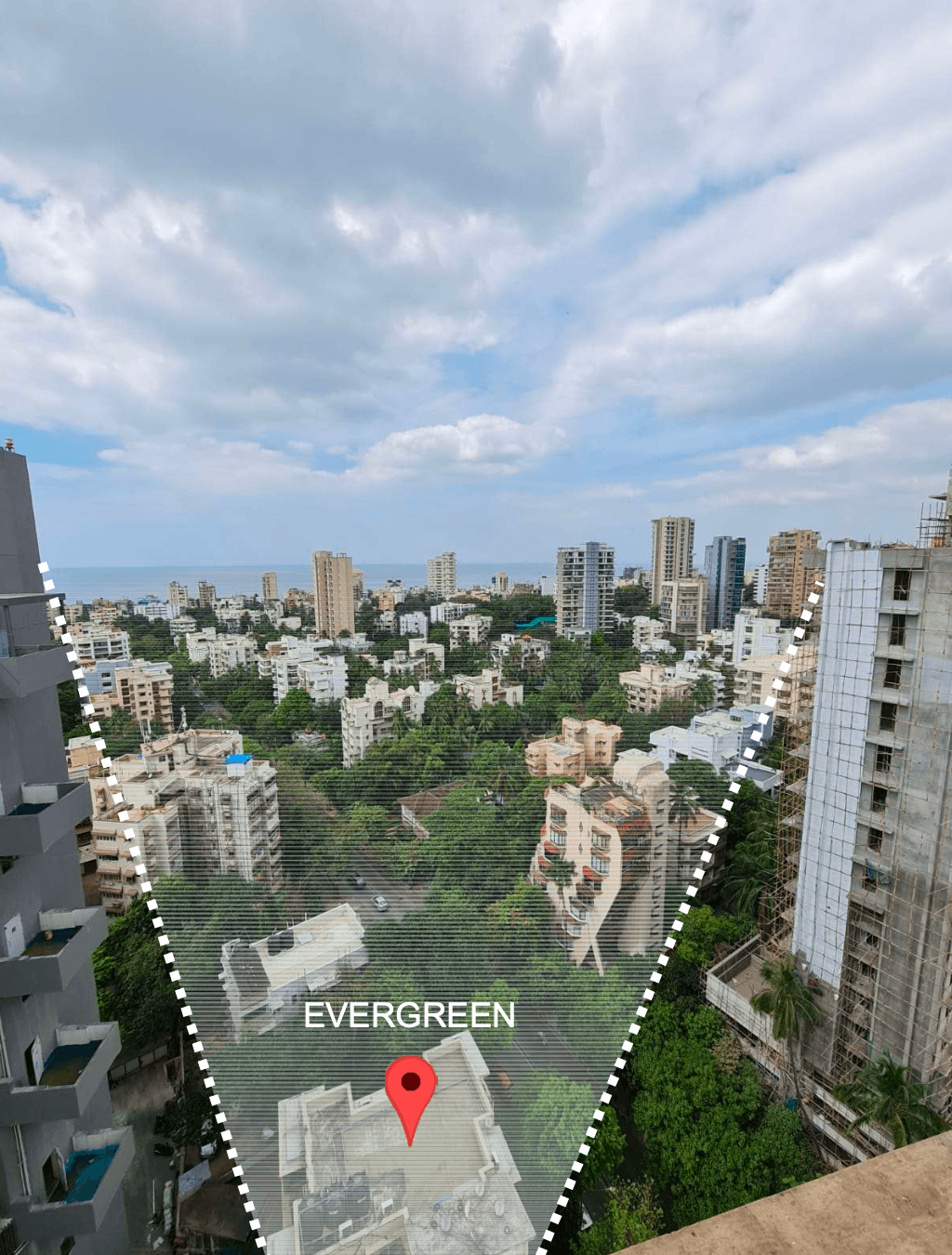 Evergreen by S Raheja view 2